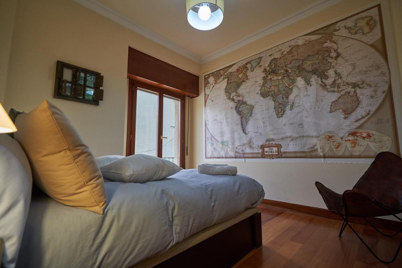 Ferienwohnung Apartamento Bio Exclusivo Con Mirador En Bilbao Y Aparcamiento Publico Gratuito Exterior foto