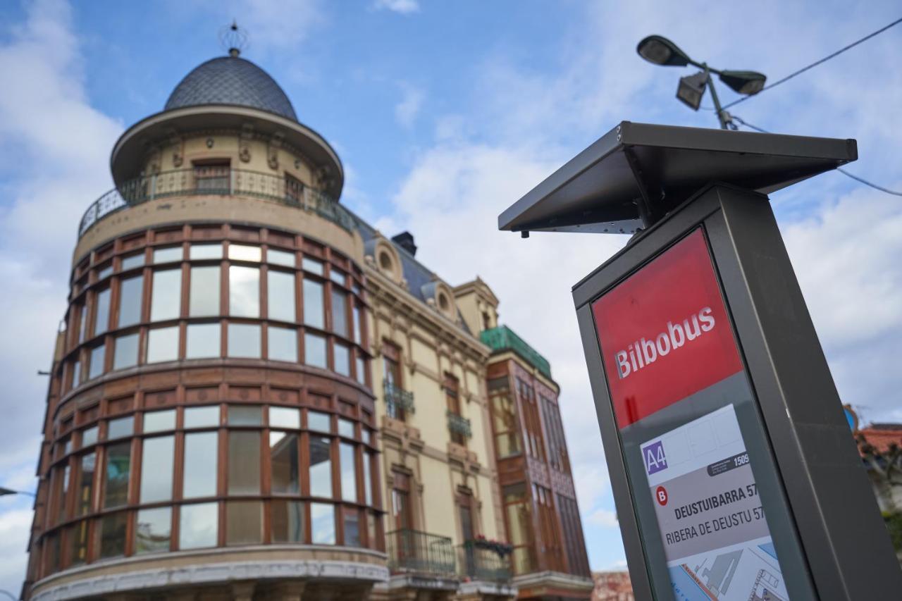 Ferienwohnung Apartamento Bio Exclusivo Con Mirador En Bilbao Y Aparcamiento Publico Gratuito Exterior foto