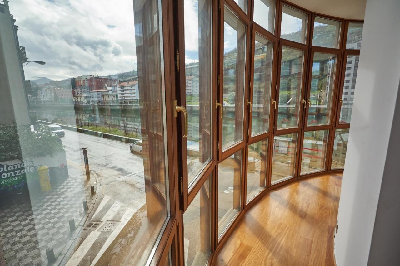 Ferienwohnung Apartamento Bio Exclusivo Con Mirador En Bilbao Y Aparcamiento Publico Gratuito Exterior foto
