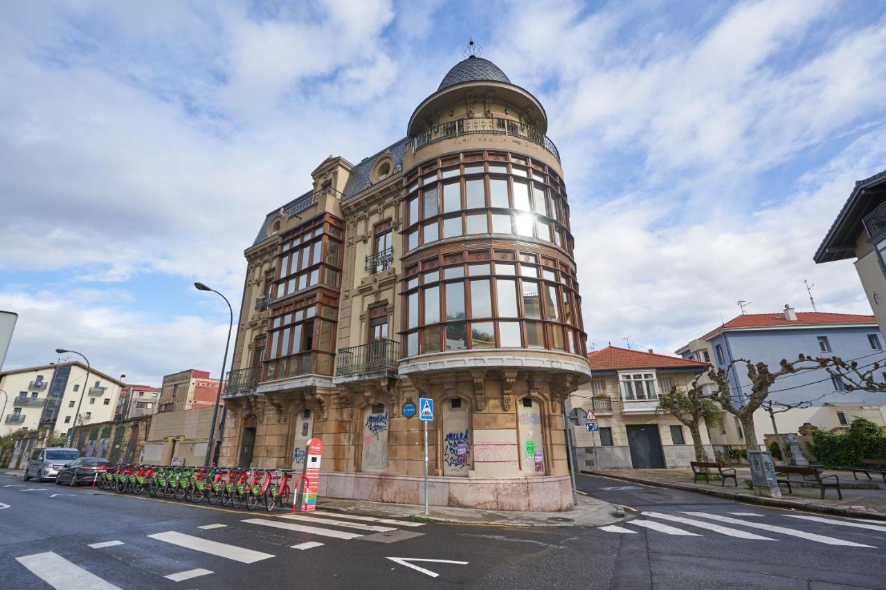 Ferienwohnung Apartamento Bio Exclusivo Con Mirador En Bilbao Y Aparcamiento Publico Gratuito Exterior foto