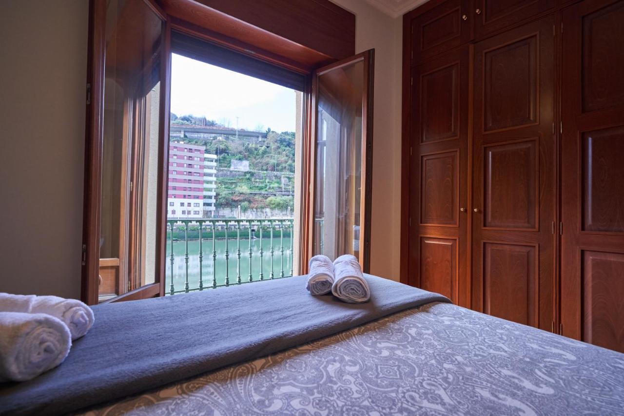 Ferienwohnung Apartamento Bio Exclusivo Con Mirador En Bilbao Y Aparcamiento Publico Gratuito Exterior foto