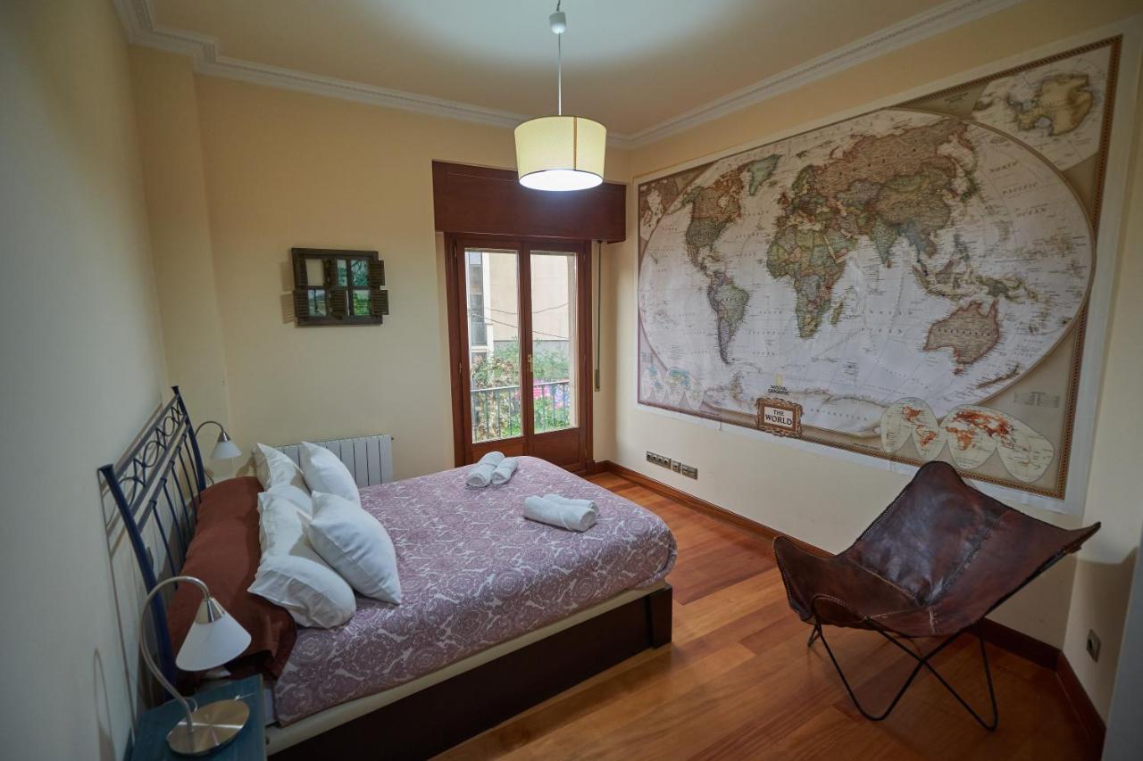 Ferienwohnung Apartamento Bio Exclusivo Con Mirador En Bilbao Y Aparcamiento Publico Gratuito Exterior foto