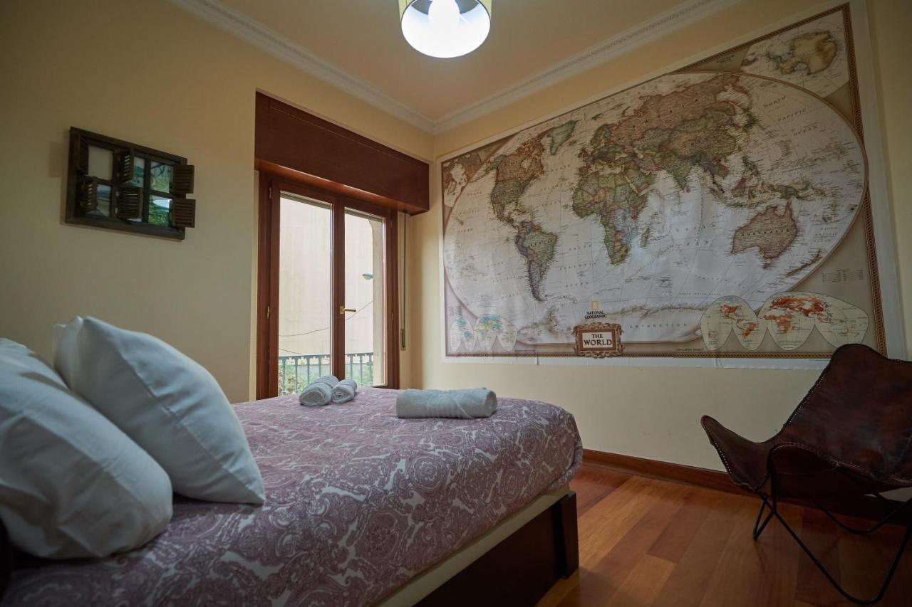 Ferienwohnung Apartamento Bio Exclusivo Con Mirador En Bilbao Y Aparcamiento Publico Gratuito Exterior foto