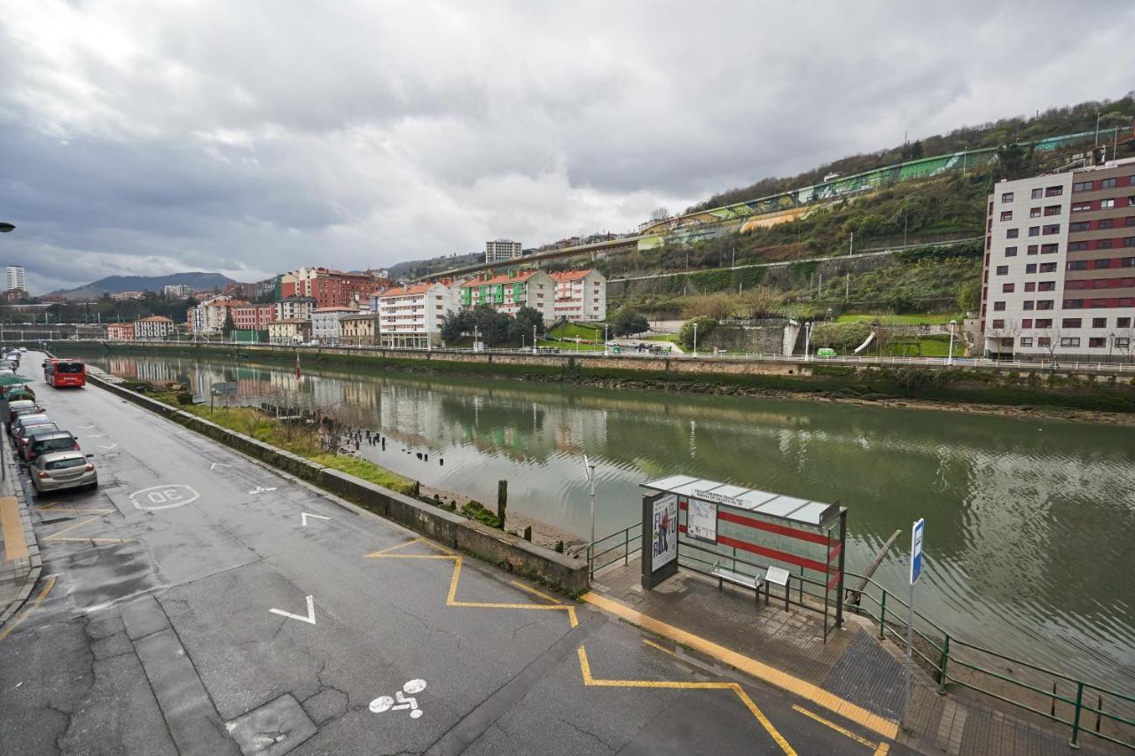 Ferienwohnung Apartamento Bio Exclusivo Con Mirador En Bilbao Y Aparcamiento Publico Gratuito Exterior foto